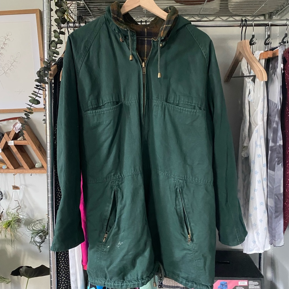 Long winter jacket